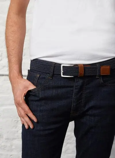 Men's Stretch Braided Belt